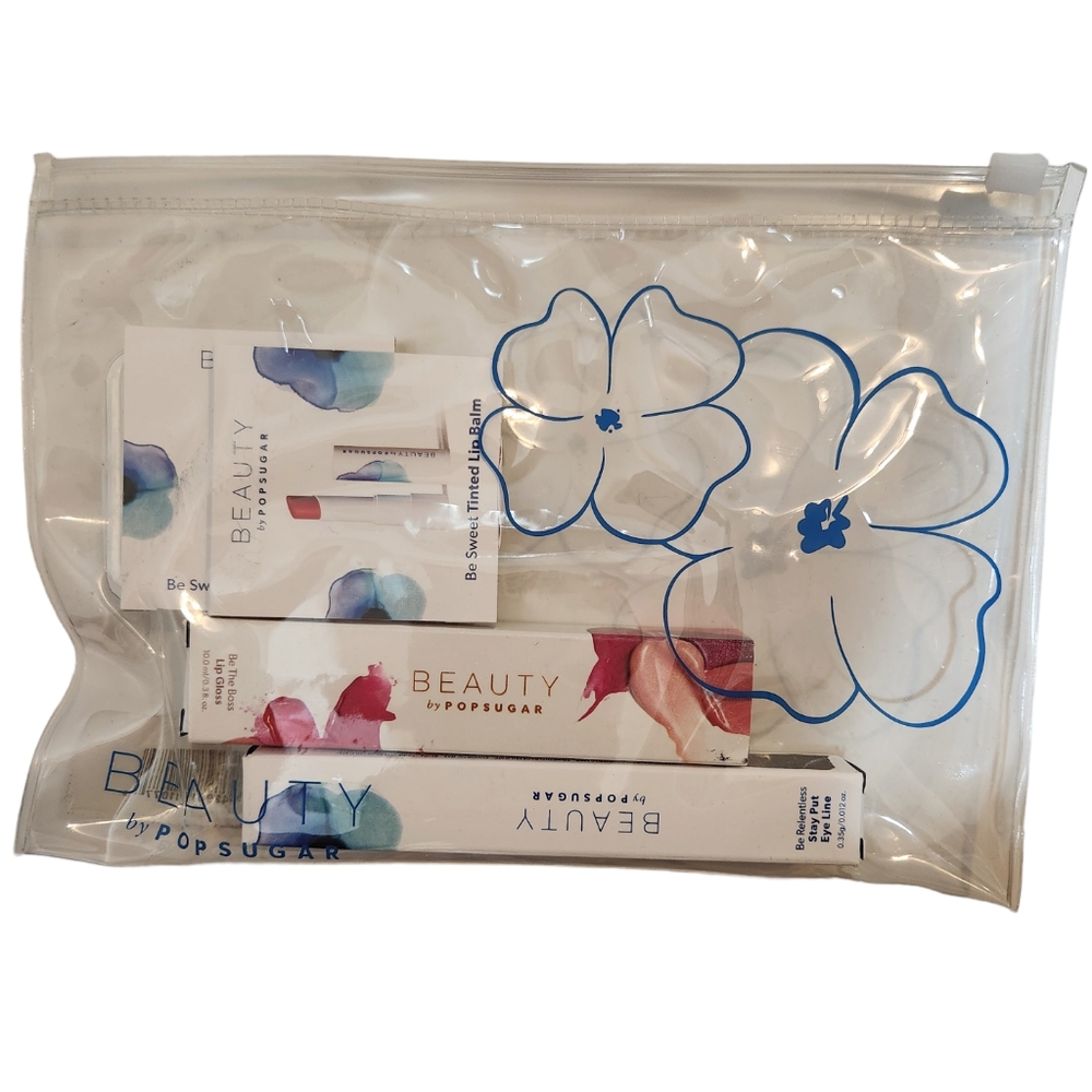 Beauty by Popsugar Lipstick Eyeliner Gift Bag Bundle